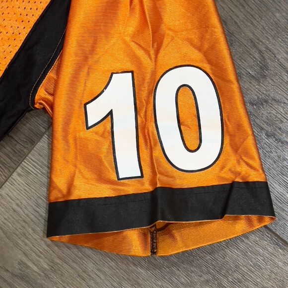 Vintage Y2K Russel Vince Young #10 Texas Longhorns Large Orange Football Jersey - Picture 4 of 8